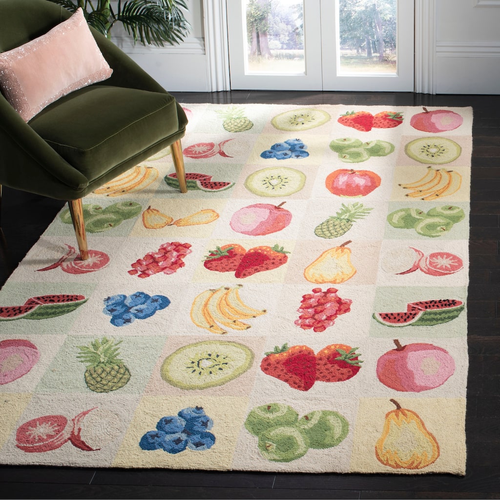 SAFAVIEH Handmade Chelsea Miljonka French Country Wool Rug