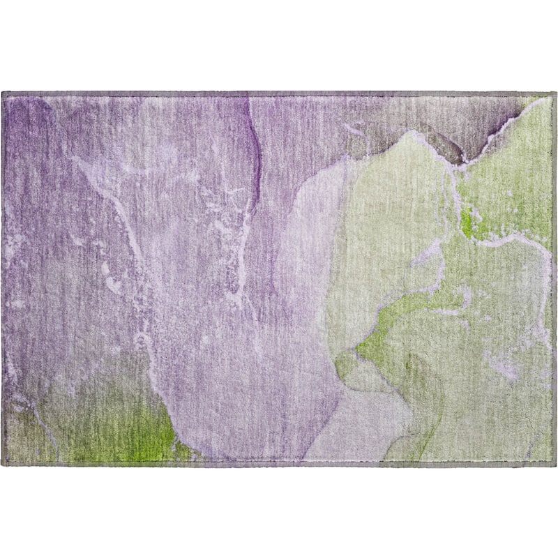 Premium Washable Super Soft Abstract Flow Contemporary Mayfield Rug