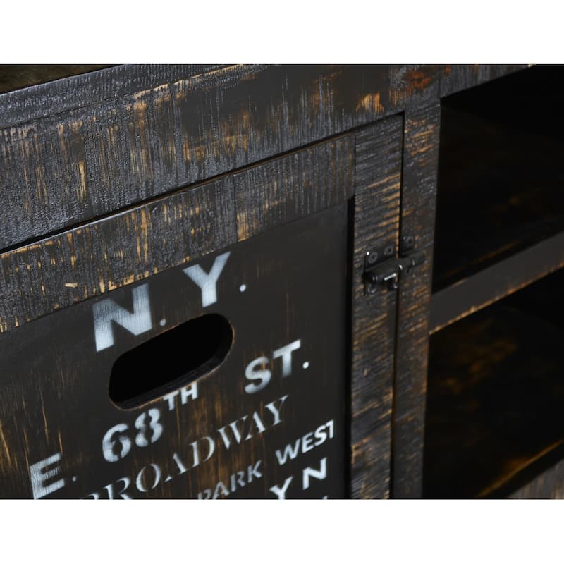 City 60" TV Stand - New York - with Graffiti