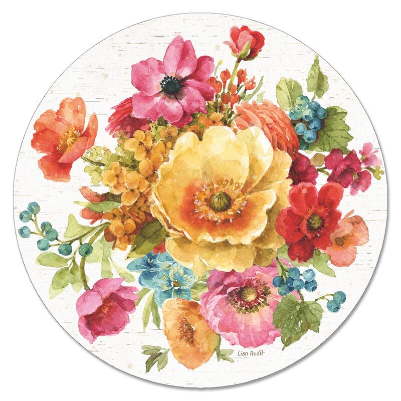 Glass Lazy Susan - Country Fresh - 13x.041