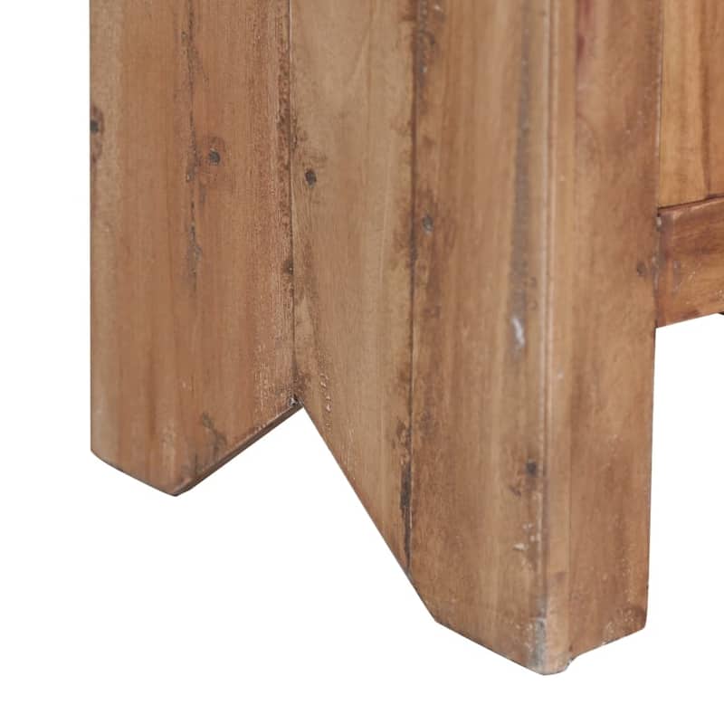 vidaXL Bedside Cabinet Solid Wood Mahogany