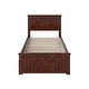 preview thumbnail 14 of 64, Nantucket Solid Wood Platform Bed with Matching Footboard & Twin Trundle