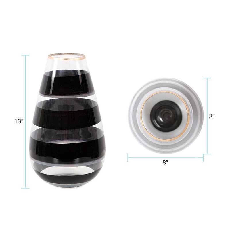 Vector Glass Torpedo Vase