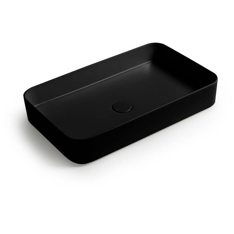 WS Bath Collections Mood BL 65.40 Mood 25-5/8" Rectangular Ceramic