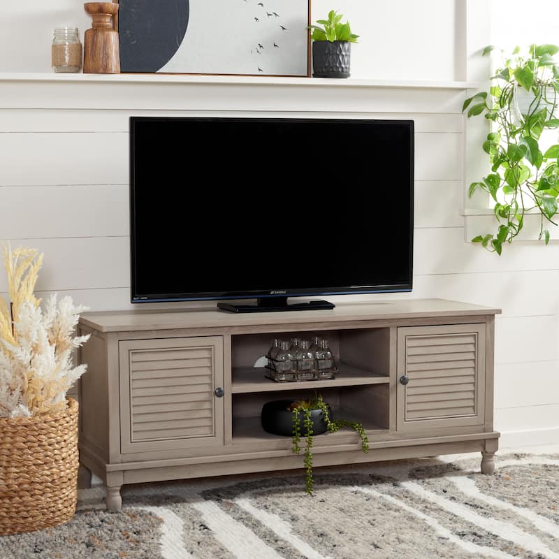 SAFAVIEH Tate 2 Door 1 Shelf Media Stand - 47" W x 16" D x 20" H