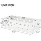 preview thumbnail 42 of 94, White Bed Frame Montessori Bed Twin Size Toddler Floor Bed with Guardrails and Door for Children Boys Girls Kids Playroom