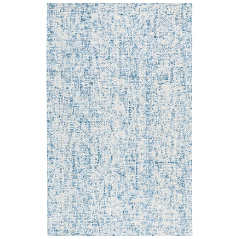 SAFAVIEH Handmade Abstract Euphrasie Modern Wool Rug