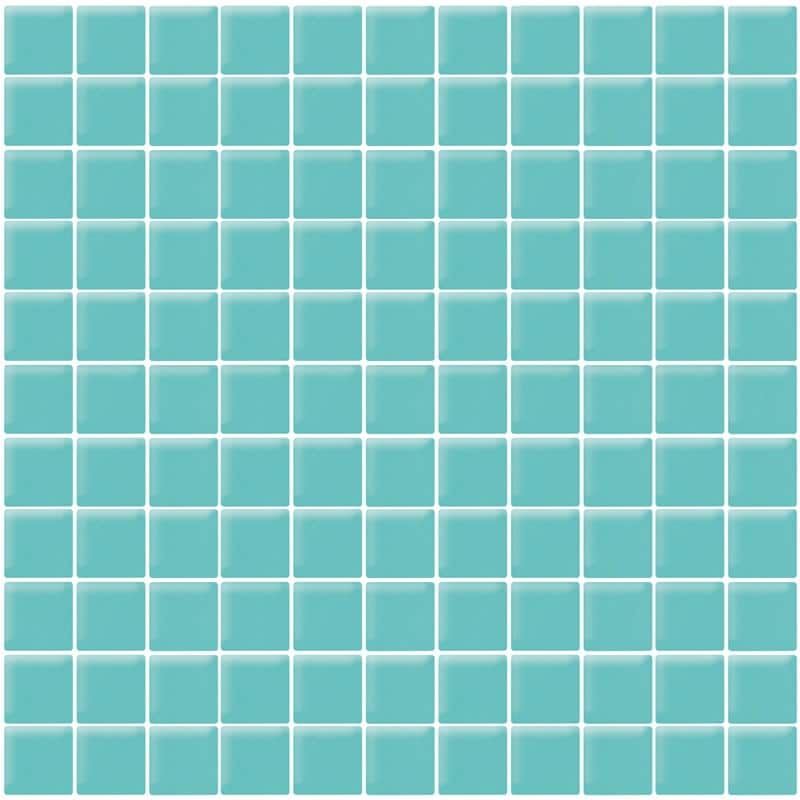 Apollo tile 12" x 12" Colorway Matte Sky Blue Glass Tile (9.67 sq ft/case) - 10 Pack