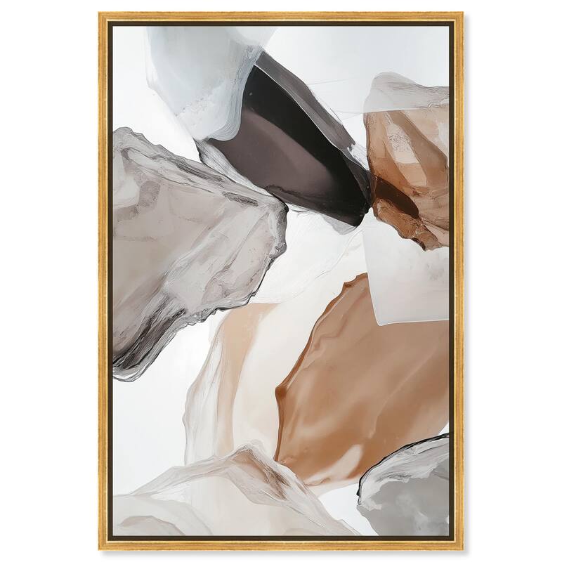 Remnants II Canvas by Art Remedy - Gold - 36" x 54"