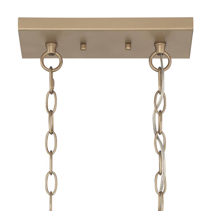 Acroma 3-light Rectangle Island Chandelier for Dining Room - 25 inches