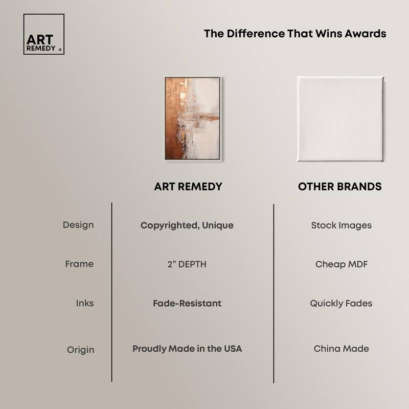 Burnished Memory Canvas by Art Remedy