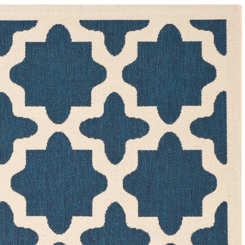 SAFAVIEH Courtyard Dorthey Indoor/ Outdoor Waterproof Patio Backyard Rug