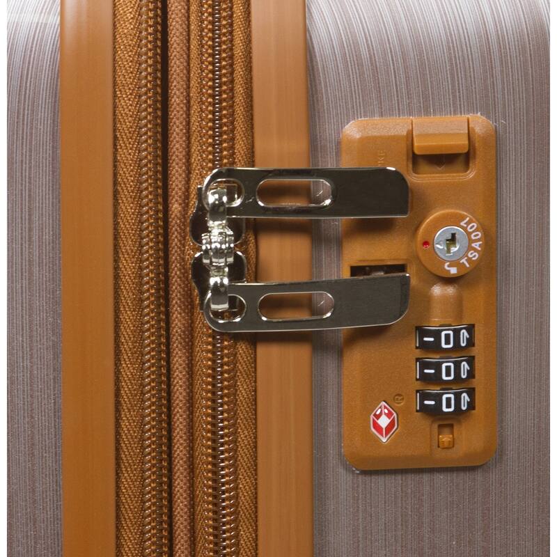 Lightweight 2-Piece Classique Hardside Carry On Spinner Set