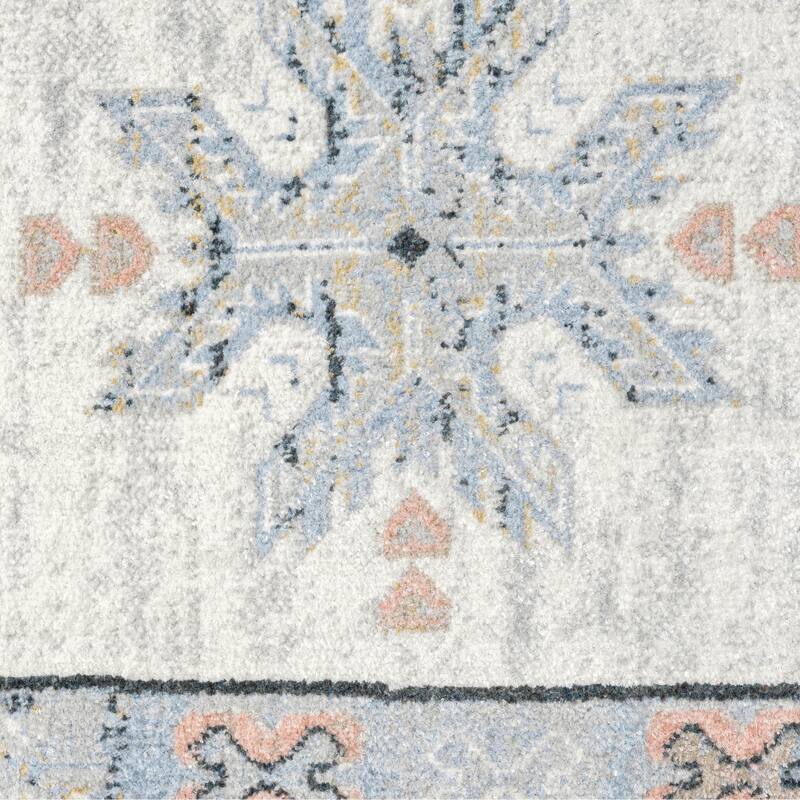 Everwash Treasure Saul Southwest Geometric Machine Washable Area Rug
