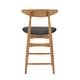 preview thumbnail 17 of 18, Norwegian Danish Mid-Century Dark Walnut Counter Height Stools (Set of 2) by iNSPIRE Q Modern