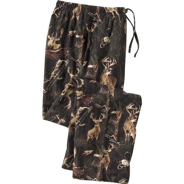 Legendary Whitetails Men's Cotton Legendary Whitetails Lounge Pants - Black