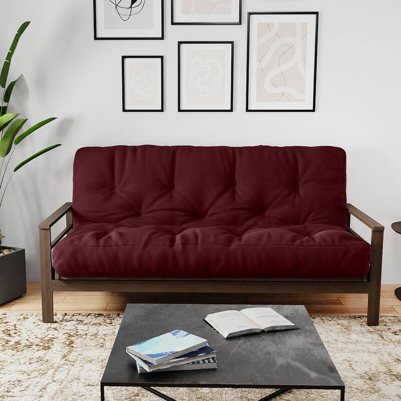 Loosh Home 10" Gel Memory Foam Queen Size Futon Mattress
