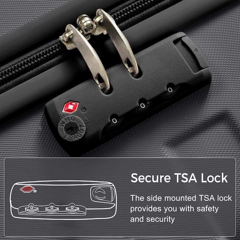 ABS Hardshell Luggage Sets with TSA Lock 20''24''28''