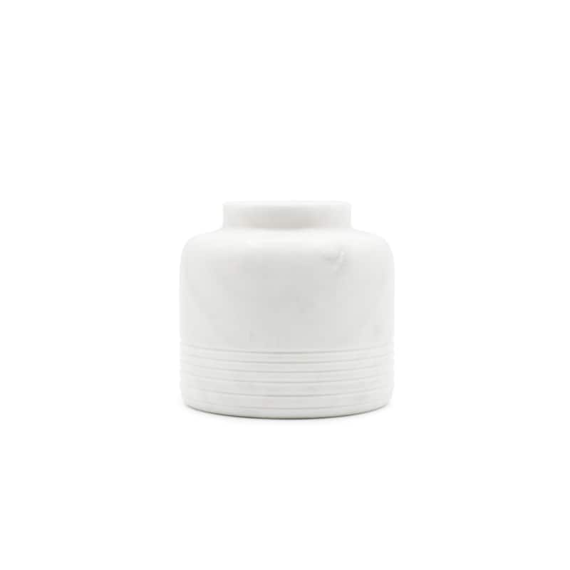 Nizzoli White Vase- Small