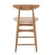preview thumbnail 11 of 18, Norwegian Danish Mid-Century Dark Walnut Counter Height Stools (Set of 2) by iNSPIRE Q Modern