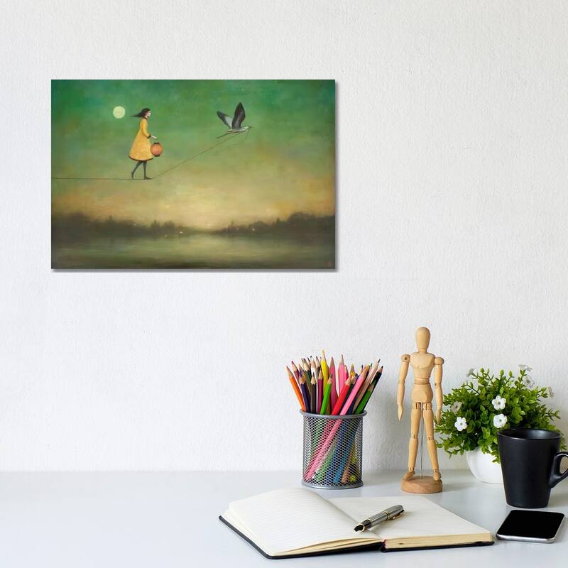 iCanvas "Blue Moon Expedition" by Duy Huynh Canvas Print - 8x12x0.75