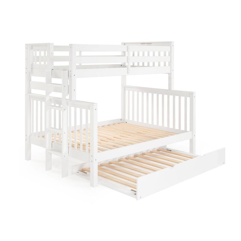 Taylor & Olive Trillium Twin over Full Bunk Bed Ladder, Twin Trundle