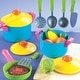 preview thumbnail 2 of 1, Small World Toys Young Chef's Cookware 11-Piece Playset - Multi