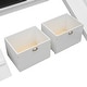 preview thumbnail 19 of 17, Climbing Frame & Rope Design Loft Bed with Slide and Double-sided Chalkboard, Twin size, White