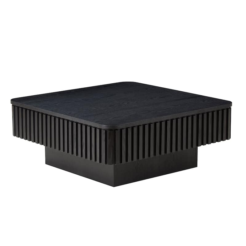 Modern Square Lift-Top Coffee Table with Hidden Storage
