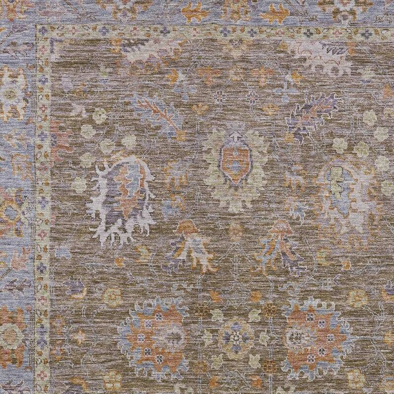 HomeRoots Floral Traditional Rectangle Outdoor Rug