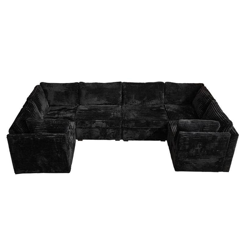 OVIOS Corner Plush Sofa