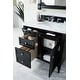 preview thumbnail 4 of 34, James Martin Vanities Brittany 36" Single Vanity, Black Onyx