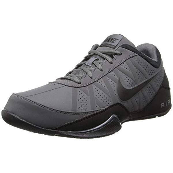 Shop Nike Men S Air Ring Leader Low Basketball Shoe Dark Grey