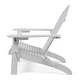 preview thumbnail 18 of 32, Hollywood Outdoor Outdoor Acacia Wood Foldable Adirondack Chairs (Set of 2) by Christopher Knight Home