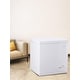 preview thumbnail 3 of 13, 5.0 Cu.Ft Deep Compact Chest Freezer with 7 Gears Temperature Control with a Removable Basket for House, Kitchen, Garage, Shop