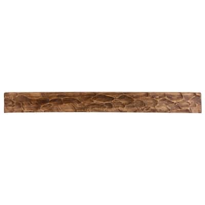 Rough Hewn Fireplace Mantel Shelf