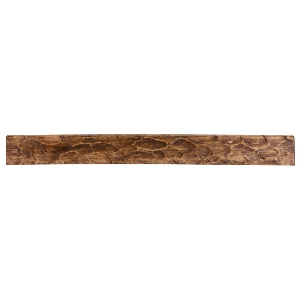 Rough Hewn Fireplace Mantel Shelf