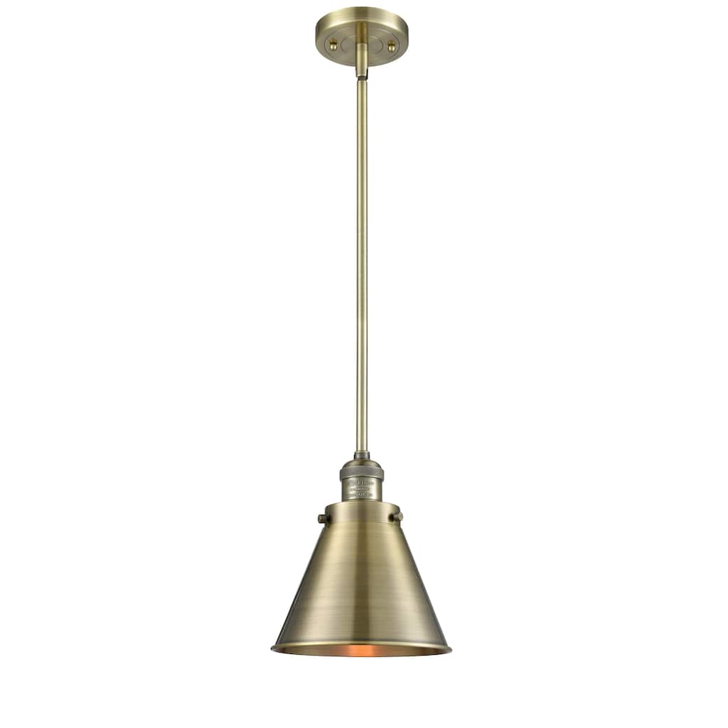 Innovations Lighting Appalachian - 1 Light 8" Stem Hung Mini Pendant