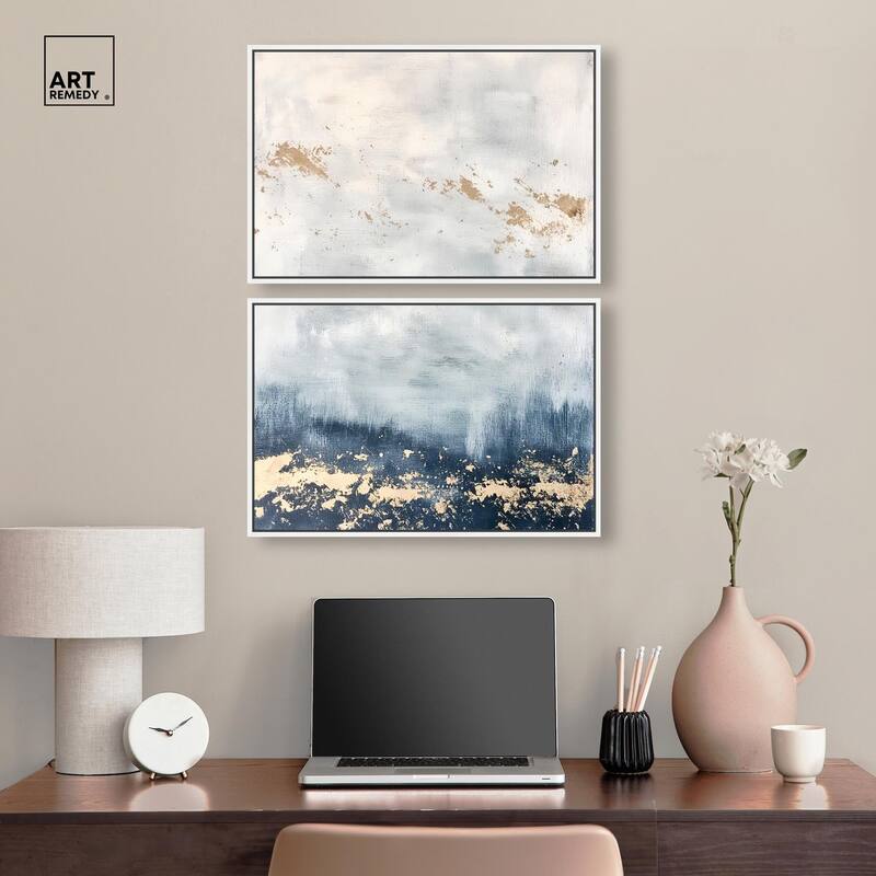 Inner Cosmos II Canvas Set of 2 by Art Remedy