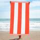 Miranda Haus Winslow Oversized Cabana Stripe 2 Piece Beach Towel