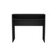 preview thumbnail 10 of 10, 35" Writing Desk with Storage Shelf, Durable Particle Board Office Desk