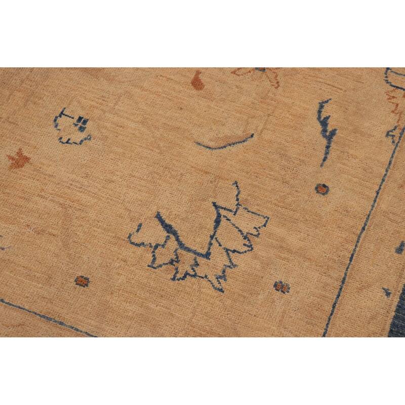 Kafkaz Sun-Faded Odette Wool Rug- 9 ft. 0 in. x 11 ft. 10 in. - 9 ft. 0 in. x 11 ft. 10 in.