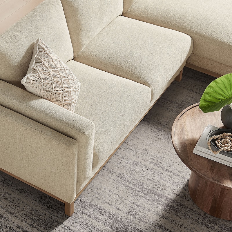 Roscoe Right-Facing Upholstered Sectional Sofa with Chaise