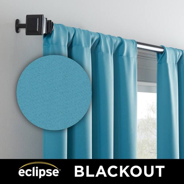 Eclipse Darrell Thermaweave Blackout Window Curtain Panel.