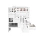 preview thumbnail 7 of 26, Taylor & Olive Trillium Full over Full Stairway Bunk Bed