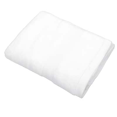 1 Pcs Cotton Bath Towel, Plain Soft Absorbent Cotton Bath Towel, 27.56" x 55.12"