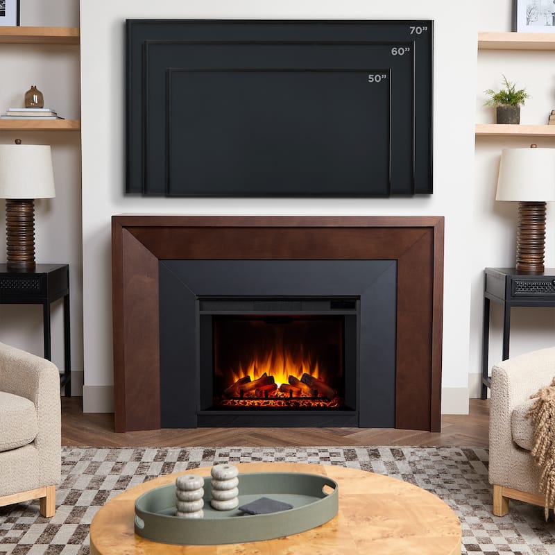 Brooks Grand Electric Fireplace by Real Flame