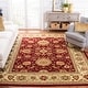 preview thumbnail 33 of 95, SAFAVIEH Lyndhurst Ambrogina Traditional Area Rug 8' x 10' - Red/Ivory