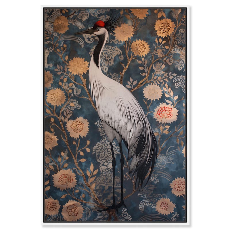 Botanical Bird II Canvas by Art Remedy - White - 10" x 15"