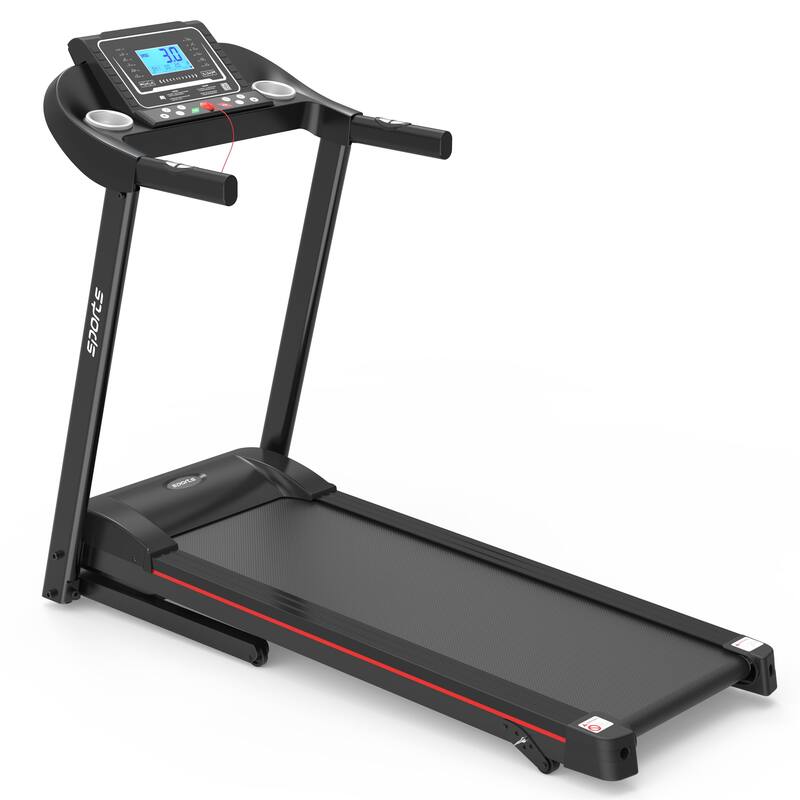Smart Foldable Treadmill Walking Jogging Treadmill with 12 Programs & 4 Incline, Home Electric Walking Running Treadmill w/App
